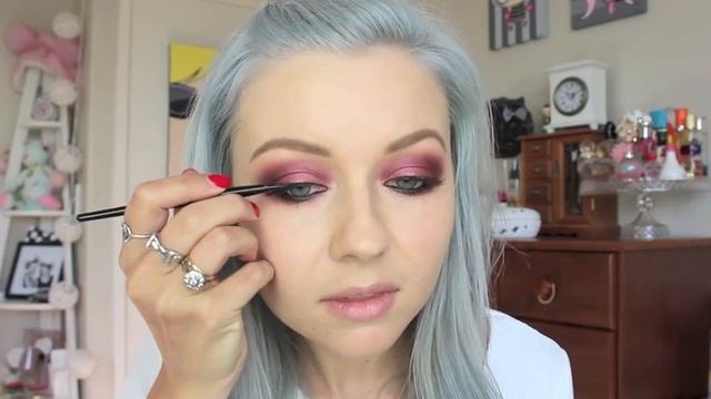 Purple Smokey Eye Tutorial ♡ смотреть онлайн
