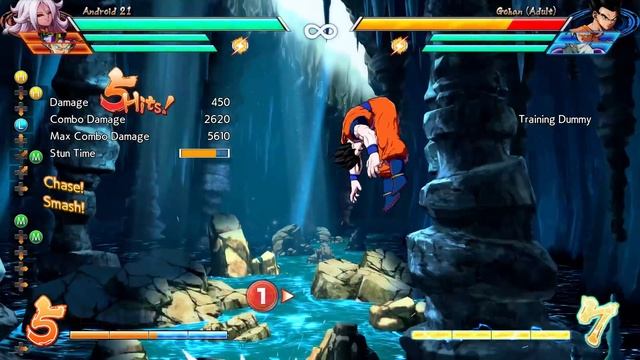 Android 21 Combo Video - Dragon Ball FighterZ (4K60) смотреть онлайн
