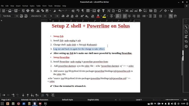 Setup Zsh + Powerline on Solus смотреть онлайн