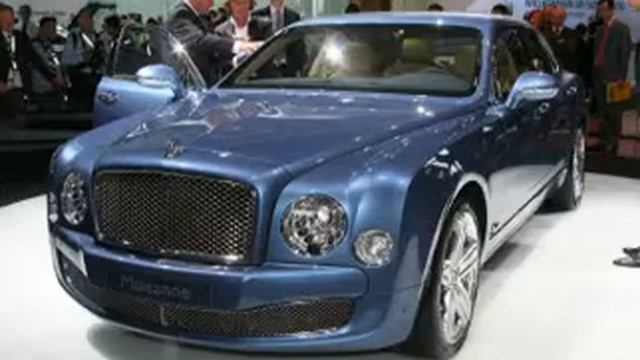 Frankfurt 2009; Bentley Mulsanne смотреть онлайн