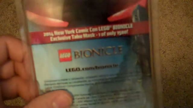 LEGO Bionicle 2015 NYCC Exclusive Tahu Mask Overview смотреть онлайн