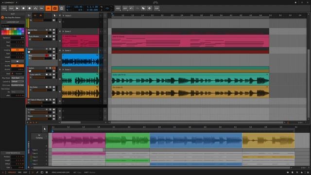 Comping in Bitwig Studio 4 смотреть онлайн