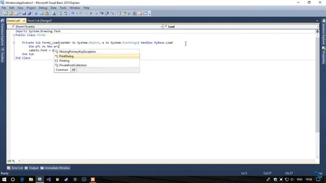 USE CUSTOM FONT WITHOUT INSTALLING | PART 1 | VB.NET/C# | TUTORIALS смотреть онлайн