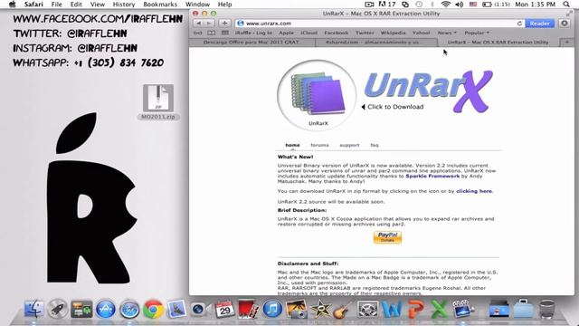 Como Instalar Mac Office 2011 - iRaffle Tutoriales смотреть онлайн