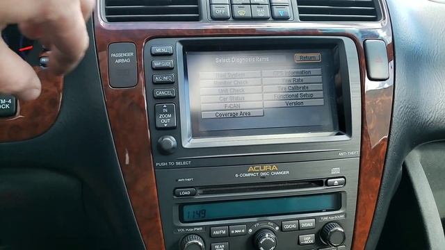 Acura MDX Navigation stuck on diagnostic screen смотреть онлайн