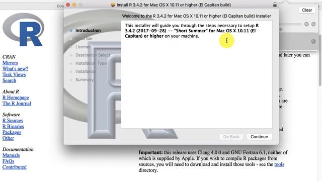 R Installation für MAC (deutsch/german) смотреть онлайн