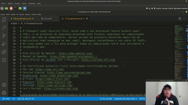 🔴 11-A-openssl-ca.sh Customizando o Script e Arquivos de Configuração do OpenSSL CA - PARTE-01 смотреть онлайн