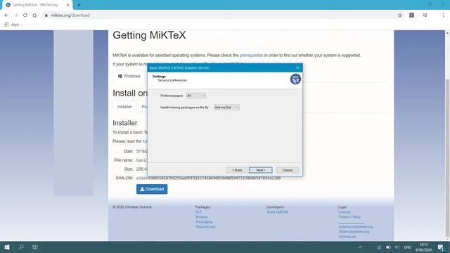 How to install MiKTeX and Texmaker (LaTeX) смотреть онлайн