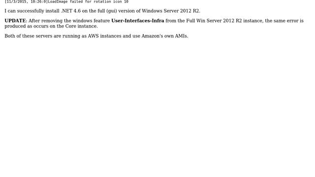 Unable to install .NET Framework 4.6 on Windows Server 2012 R2 Core (3 Solutions!!) смотреть онлайн