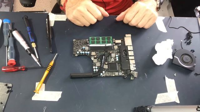 MacBook Pro overheating solution, Thermal Paste Replacement of overheating MacBook Pro. смотреть онлайн