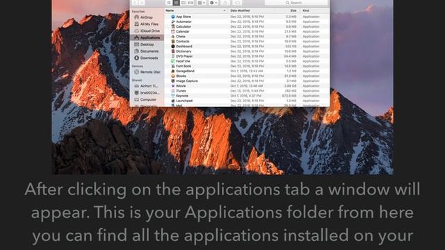 How To: Find the Applications and Utilities folders (Mac) смотреть онлайн