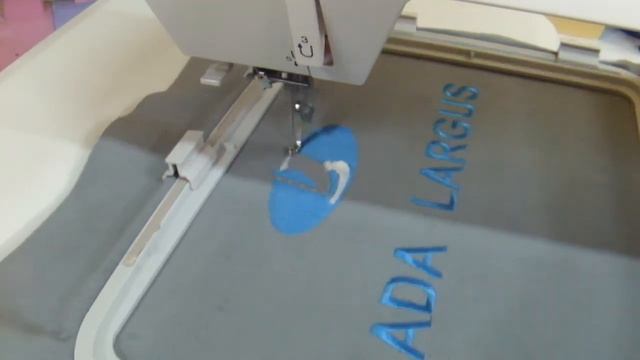 #6. Вышивальная машина JANOME MC 500E. Вышивка логотипа LADA LARGUS. смотреть онлайн