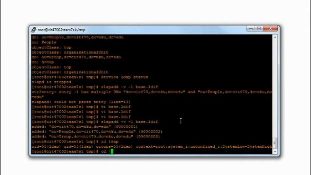 04 Migrate passwd and group to ldap server смотреть онлайн