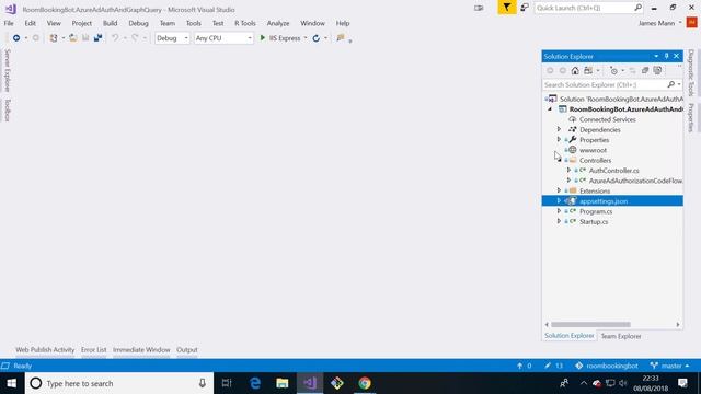 Building a room booking chatbot with Bot Framework, LUIS and Office 365 Graph - #2 Office 365 Graph смотреть онлайн