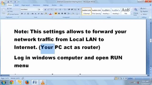 How to Share Internet connection on Windows XP-Vista-7-8-10? (ICS) смотреть онлайн