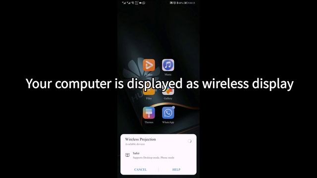 How to share Phone screen on PC |Windows 10| Screen Projection| Combo Tech|2020| смотреть онлайн