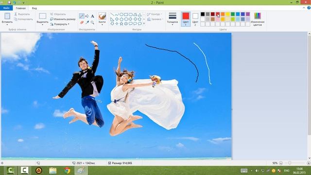 Графический редактор PAINT WINDOWS 8 смотреть онлайн