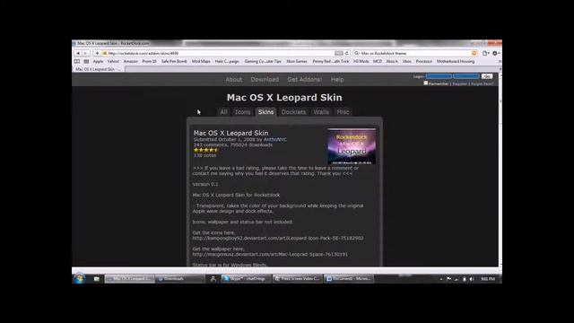 How to Get Mac OS Toolbar on PC смотреть онлайн
