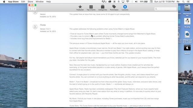iTunes 12.2.1 Update  смотреть онлайн