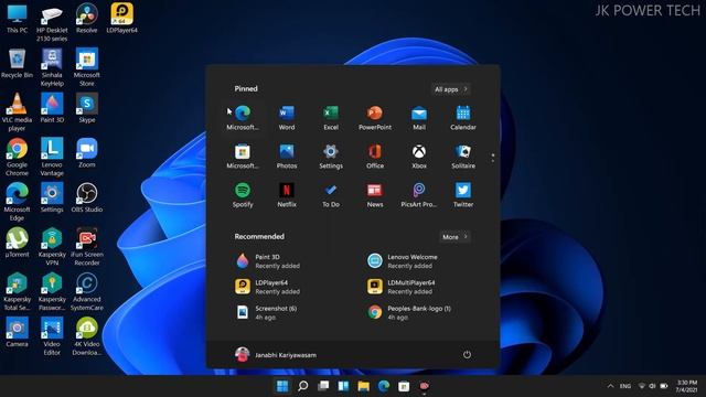 Windows 11 User Experience | JK POWER TECH смотреть онлайн