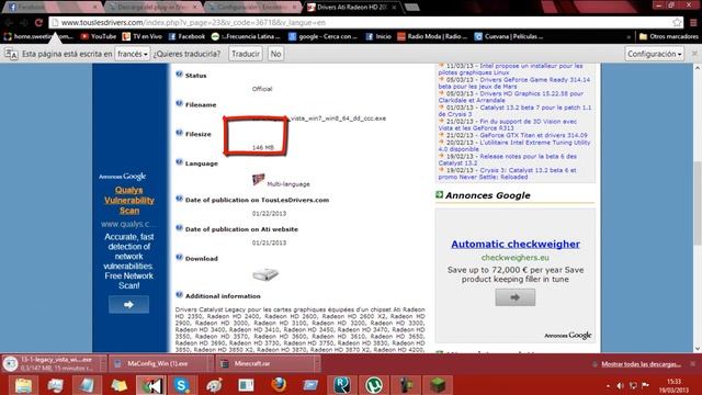 Como arreglar problema Minecraft(Bad Video Cards Drivers)......Windows 8,Windows 7 y Windows XP смотреть онлайн