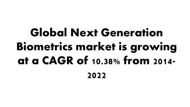 Global Next Generation Biometrics Market 2015 to Outlook 2022 by Market Research Store смотреть онлайн