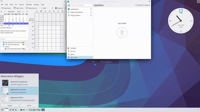 EndeavourOS 2019.12.22 KDE Run Through смотреть онлайн