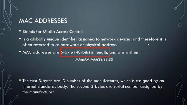 CIE Computer Science(2210)- Lesson 12 Uses of Hexadecimal In MAC address. смотреть онлайн