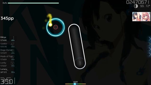 Akiyama Mio (CV: Hikasa Yoko) - Heart Goes Boom!! [GAME Mix] [Kencho's Extra] +HDDT 99.86% FC #11 смотреть онлайн