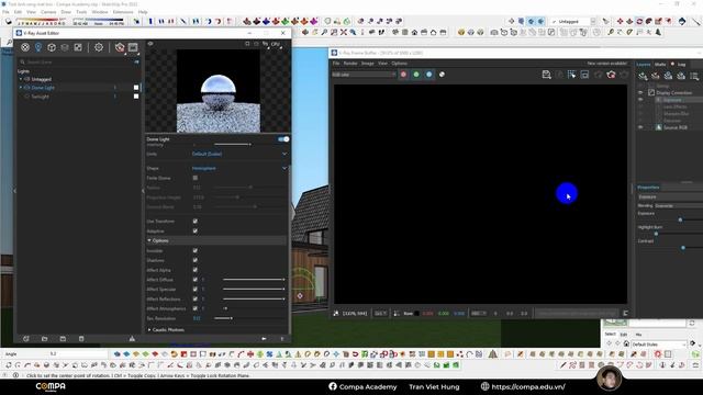✅[ HỌC V-RAY SKETCHUP ] - TẬP 4: ỨNG DỤNG CỦA HDRI - MÔI TRƯỜNG смотреть онлайн