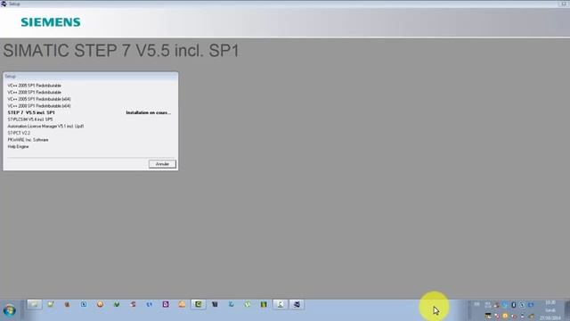 installation STEP7 5 5 WINDOWS 7 Tutorial # 01 смотреть онлайн