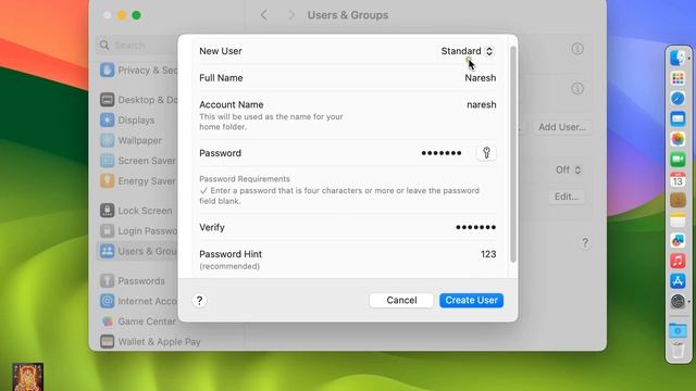 How to Create New Standard User on macOS 14 Sonoma Beta смотреть онлайн