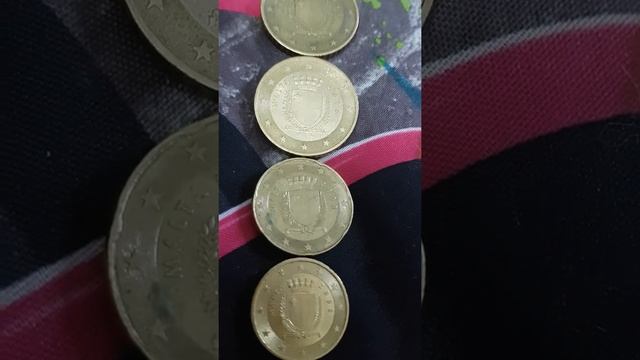 MALTA 50 centimes 2008 et 2016/ 20 centimes 2008 et 10 centimes 2008. смотреть онлайн