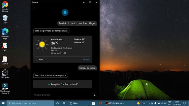Windows 10 - Cortana quem é você? kkkk смотреть онлайн