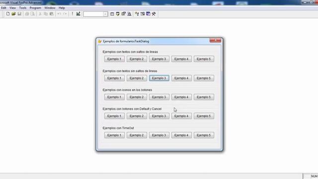 VISUAL FOXPRO - TaskDialog (Descarga) смотреть онлайн