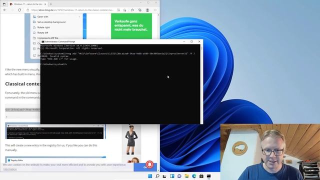 Windows 11 – return to the classic context menu in Explorer смотреть онлайн