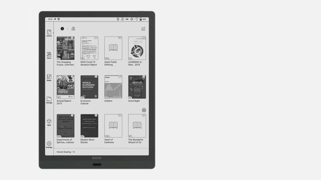 BOOX Note Air 10.3-Inch E Ink Android Tablet with G Sensor смотреть онлайн