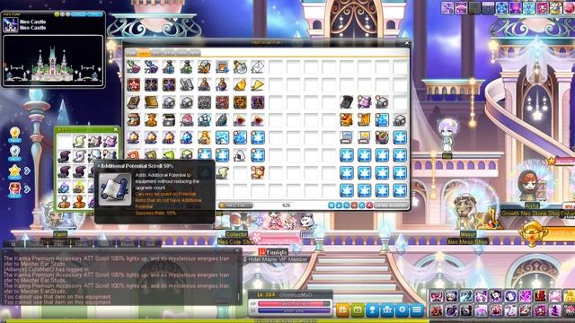 Maplestory [MSEA] Neo Castle Last Day Premium Scrolling смотреть онлайн