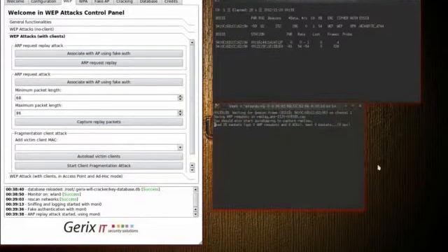 cracking wep with Gerix смотреть онлайн