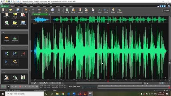 Simple Audio Editing | Wave Pad Audio Editor Tutorial || Urdu / Hindi
