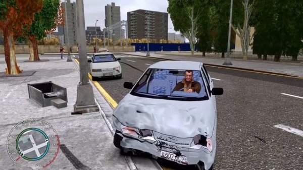 GTA 4 Crash Testing Real Car Mods Ep.332