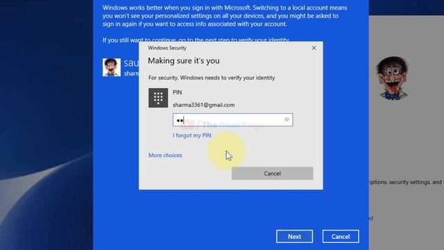 How to Sign out from Microsoft account in windows 10 смотреть онлайн