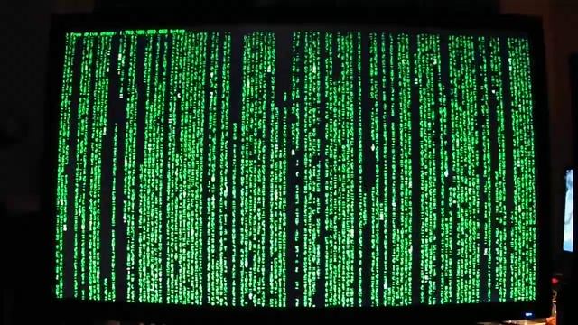 Matrix Screensaver.AVI