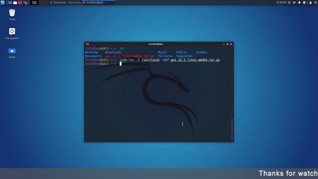 How to Install the Latest Version of GoLang on Kali Linux [Manually] смотреть онлайн