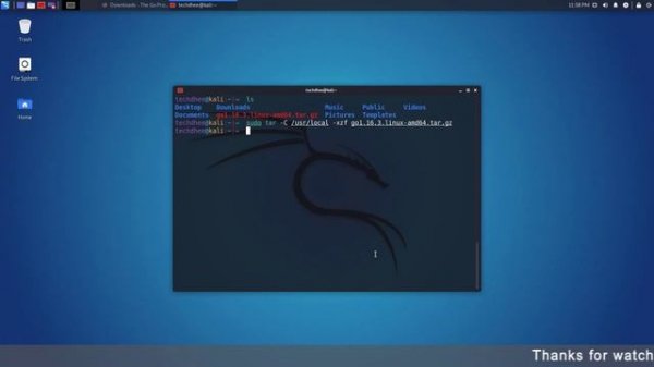 How to Install the Latest Version of GoLang on Kali Linux [Manually]