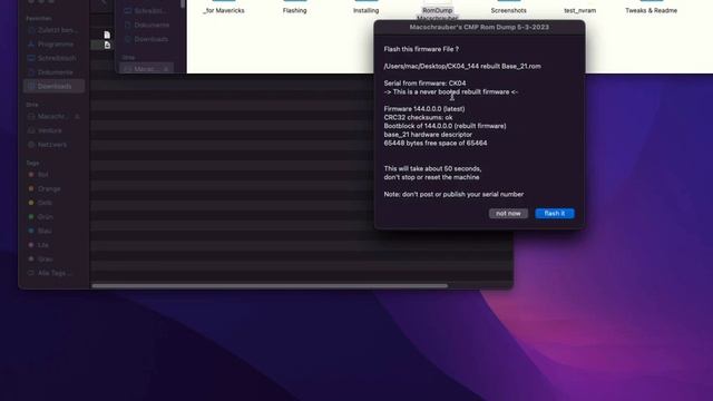 Macschrauber's Mac Pro Dumper Flashing
