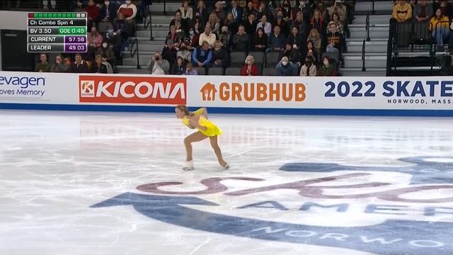 Ekateria KURAKOVA (POL) | Women Free Skating | Norwood 2022 | #GPFigure смотреть онлайн