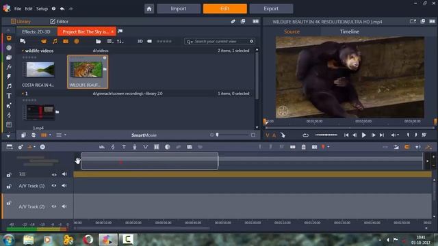 Source and Timeline overview in Hindi - Pinnacle studio 21 ultimate ( For Beginners) смотреть онлайн