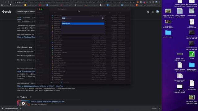How to open the applications folder in OSX смотреть онлайн