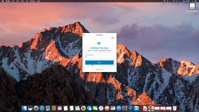 IceWarp FileSync installation on macOS смотреть онлайн
